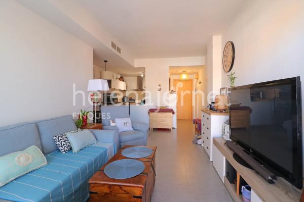 Acollidor apartament amb terrassa i piscina a la zona de Mas Balmanya