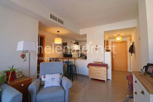 Acollidor apartament amb terrassa i piscina a la zona de Mas Balmanya